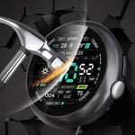 Tempered Film Integrated PC Watch Protective Cover, For Google Pixel Watch4 45mm, For Google Pixel Watch4 41mm
