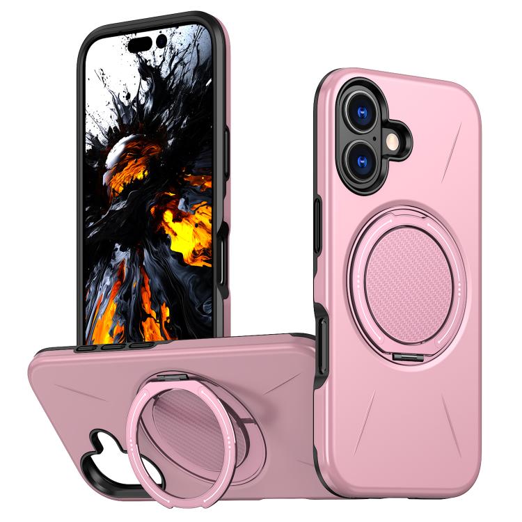 Kalebol Magnetic MagSafe Rotation Holder PC Phone Case, For iPhone 16 Plus, For iPhone 16, For iPhone 15 Pro Max, For iPhone 15 Pro, For iPhone 15, For iPhone 14