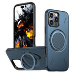 Kalebol Magnetic MagSafe Rotation Holder PC Phone Case, For iPhone 14 Pro, For iPhone 14 Pro Max, For iPhone 13 Pro Max, For iPhone 13 Pro, For iPhone 13