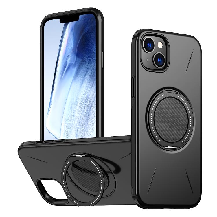 Kalebol Magnetic MagSafe Rotation Holder PC Phone Case, For iPhone 16 Plus, For iPhone 16, For iPhone 15 Pro Max, For iPhone 15 Pro, For iPhone 15, For iPhone 14