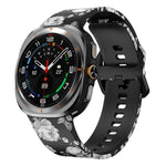 Printed Silicone Watch Band, For Samsung Galaxy Watch Ultra 47mm / Ultra 2025