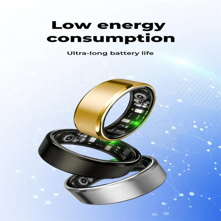 R100 SIZE 10 Smart Ring, Support Heart Rate / Blood Oxygen / Sleep Monitoring / Remote Photography