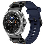 Explorer Metal Connector Silicone Watch Band, For Samsung Galaxy Watch8 / Watch8 Classic