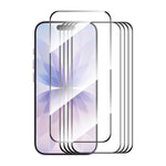5pcs ENKAY Thickened Glue No White Edge High Aluminum-silicon Tempered Glass Film, For iPhone 18 Pro, For iPhone 18 Pro Max, For iPhone 17 Pro Max, For iPhone 17 Pro, For iPhone 17, For iPhone Air