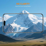 2pcs ENKAY Thickened Glue No White Edge 9H Big Arc Edge High Aluminum-silicon Tempered Glass Film, For iPhone 18 Pro, For iPhone 18 Pro Max, For iPhone 17 Pro Max, For iPhone 17 Pro, For iPhone 17, For iPhone Air