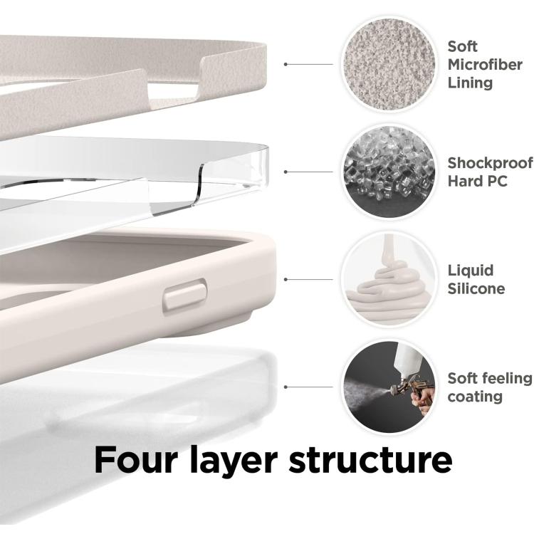 Crossbody Imitation Nylon Magnetic Liquid Pop-Up Animation Liquid Silicone Phone Case, For iPhone 17 Pro Max, For iPhone 17 Pro, For iPhone 17