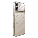 Change to 17 Big Lens Window Frosted MagSafe Phone Case, For iPhone 17 Pro Max, For iPhone 17 Pro, For iPhone 17, For iPhone Air, For iPhone 16 Pro Max, For iPhone 16 Pro, For iPhone 16 Plus, For iPhone 16