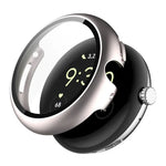 ENKAY Hat-Prince Full Coverage Tempered Glass Film Integrated PC Watch Cover, Google Pixel Watch 4 45mm, For Google Pixel Watch 4 41mm