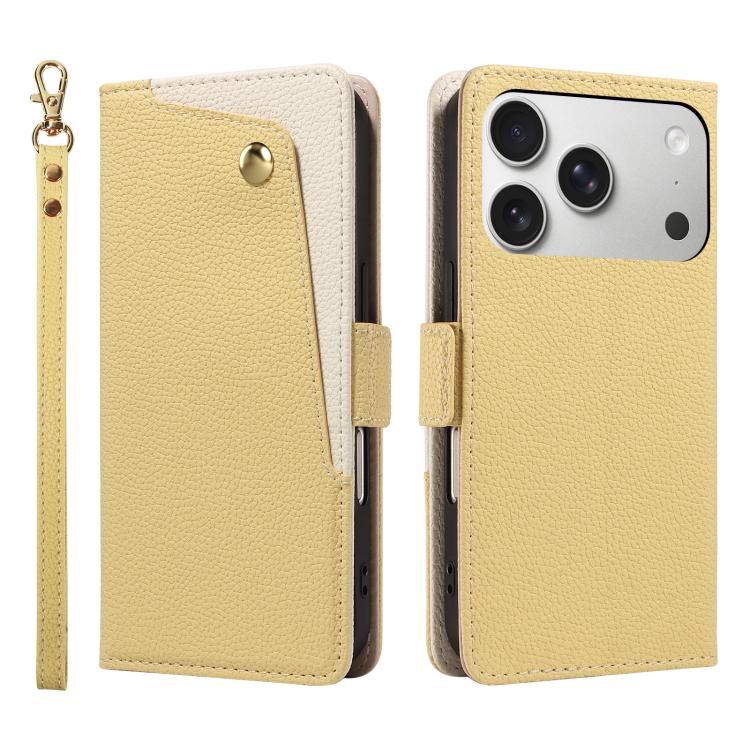 Litchi Texture Wallet Mirror Leather Phone Case, For iPhone 17 Pro Max, For iPhone 17 Pro, For iPhone 17, For iPhone Air, For iPhone 16 Pro Max, For iPhone 16 Pro, For iPhone 16 Plus, For iPhone 16
