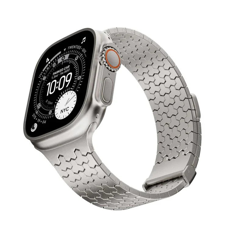Y-shaped Double Magnetic Stainless Steel Watch Band, For Apple Watch 42 / 44 / 45 / 46 / 49mm, For Apple Watch 38 / 40 / 41 / S11 42mm