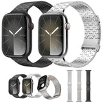 Y-shaped Double Magnetic Stainless Steel Watch Band, For Apple Watch 42 / 44 / 45 / 46 / 49mm, For Apple Watch 38 / 40 / 41 / S11 42mm