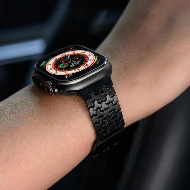 Y-shaped Double Magnetic Stainless Steel Watch Band, For Apple Watch 42 / 44 / 45 / 46 / 49mm, For Apple Watch 38 / 40 / 41 / S11 42mm