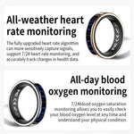 SR16 SIZE 10 Smart Ring, Support Heart Rate / Blood Oxygen / Sleep Monitoring / Multiple Sports Modes