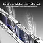Ultra-Thin Alloy Metal Frame Shockproof Phone Case with  Lens Frame, For iPhone 17 Pro Max, For iPhone 17 Pro