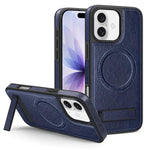 Multi-function Holder MagSafe PU Phone Case, For iPhone 17 Pro Max, For iPhone 17 Pro, For iPhone 17, For iPhone  Air