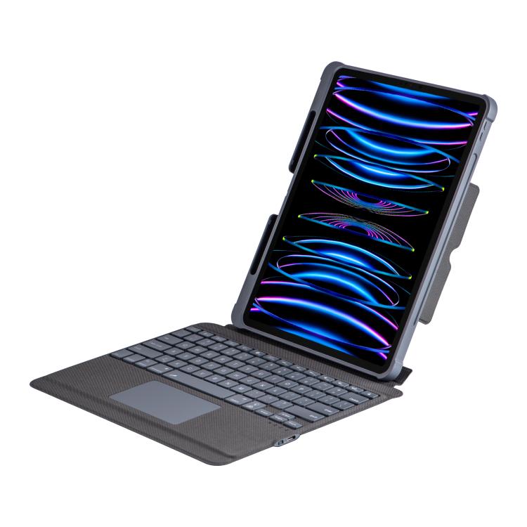 Split Bluetooth Backlit Keyboard Magnetic Four Corner Airbag Protective Case, For iPad Air 13 2025 / 2024 / Pro 12.9