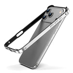 Metal Hybrid Silicone Four-Corner Shockproof Cooling Phone Frame Case, For iPhone 17 Pro Max, For iPhone 17 Pro, For iPhone 17, For iPhone Air