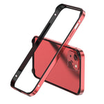 Metal Hybrid Silicone Four-Corner Shockproof Cooling Phone Frame Case, For iPhone 15 Pro Max, For iPhone 15 Pro, For iPhone 15 Plus, For iPhone 15