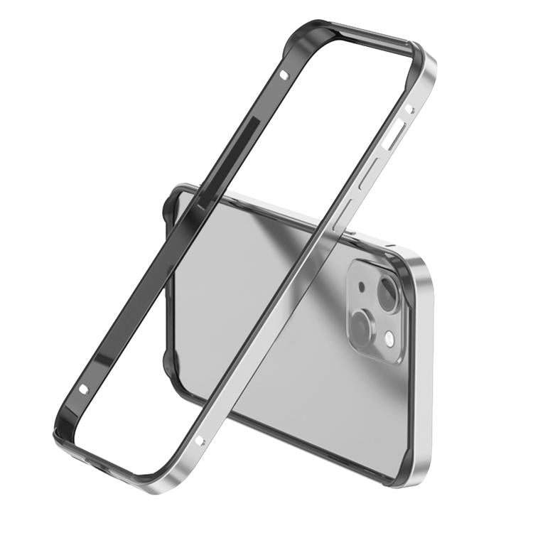 Metal Hybrid Silicone Four-Corner Shockproof Cooling Phone Frame Case, For iPhone 15 Pro Max, For iPhone 15 Pro, For iPhone 15 Plus, For iPhone 15