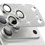 Kalebol All-in-One Frosted Metal Armor Diamond-Shine Camera Lens Film, For iPhone 17 Pro Max, For iPhone 17 Pro