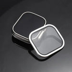 Titanium Metal Frame Tempered Glass Watch Film, For Apple Watch Ultra 49mm