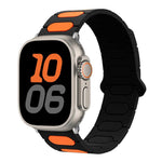 Oval Magnetic Silicone Watch Band, For Apple Watch 46mm / 49mm / 45mm / 44mm, For Apple Watch 42mm / 41mm / 40mm / 38mm