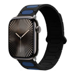 Oval Magnetic Silicone Watch Band, For Apple Watch 46mm / 49mm / 45mm / 44mm, For Apple Watch 42mm / 41mm / 40mm / 38mm