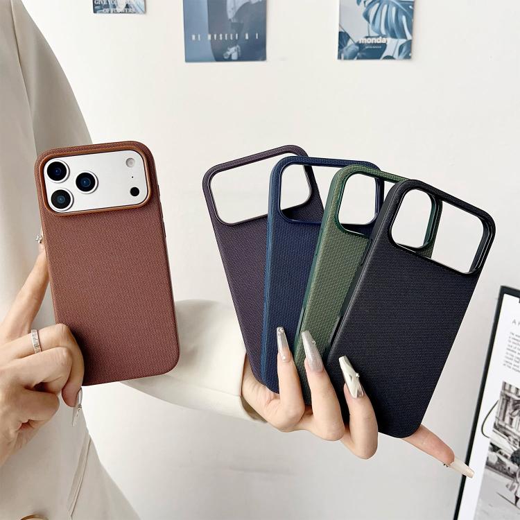 Official Tech Fabric Texture Side-Stick TPU Magnetic Phone Case, No AI Camera Button, For iPhone 17 Pro Max, For iPhone 17 Pro, For iPhone 17, For iPhone Air, For iPhone 16 Pro Max, For iPhone 16 Pro, For iPhone 16, For iPhone 15 Pro Max