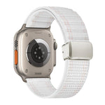 Magnetic Buckle Wave Pattern Nylon Watch Band, For Apple Watch 46mm / 49mm / 45mm / 44mm, For Apple Watch 42mm / 41mm / 40mm / 38mm