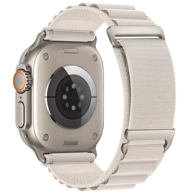 C Buckle Two-Section High Mountain Loop Nylon Watch Band, For Apple Watch 46mm / 49mm / 45mm / 44mm, For Apple Watch 42mm / 41mm / 40mm / 38mm