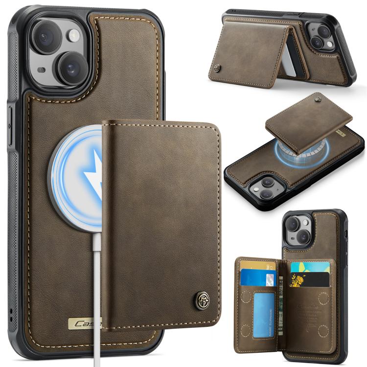 CaseMe Me80 Series Detachable Wallet Magnetic RFID Vegan Leather Phone Case, For iPhone 15 Pro Max, For iPhone 15 Pro, For iPhone 15 Plus / 14 Plus, For iPhone 15, For iPhone 14, For iPhone 14 Pro, For iPhone 14 Pro Max, For iPhone 13 Pro Max          ...