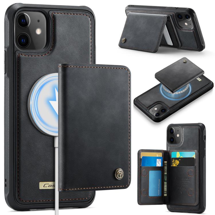 CaseMe Me80 Series Detachable Wallet Magnetic RFID Vegan Leather Phone Case, For iPhone 13, For iPhone 12 / 12 Pro, For iPhone 12 Pro Max, For iPhone 11 Pro Max, For iPhone 11, For iPhone 11 Pro