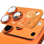 For iPhone 17 Pro Twelve Constellations Armor Integrated Full-Coverage Frosted Metal Camera Lens Film, Scorpio, Libra, Aquarius, Gemini, Pisces, Leo, Sagittarius, Capricorn, Cancer, Taurus, Virgo, Aries
