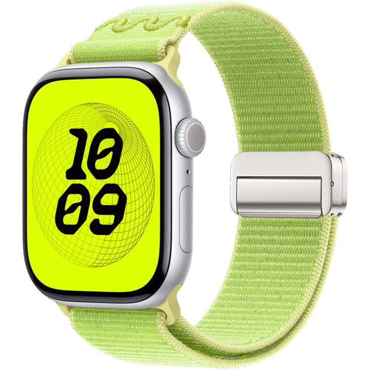 Magnetic Buckle Loop Nylon Watch Band, For Apple Watch 46mm / 49mm / 45mm / 44mm, For Apple Watch 42mm / 41mm / 40mm / 38mm
