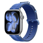 Line Pattern Silicone Watch Band, For Apple Watch 46mm / 49mm / 45mm / 44mm, For Apple Watch 42mm / 41mm / 40mm / 38mm