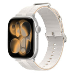 Line Pattern Silicone Watch Band, For Apple Watch 46mm / 49mm / 45mm / 44mm, For Apple Watch 42mm / 41mm / 40mm / 38mm