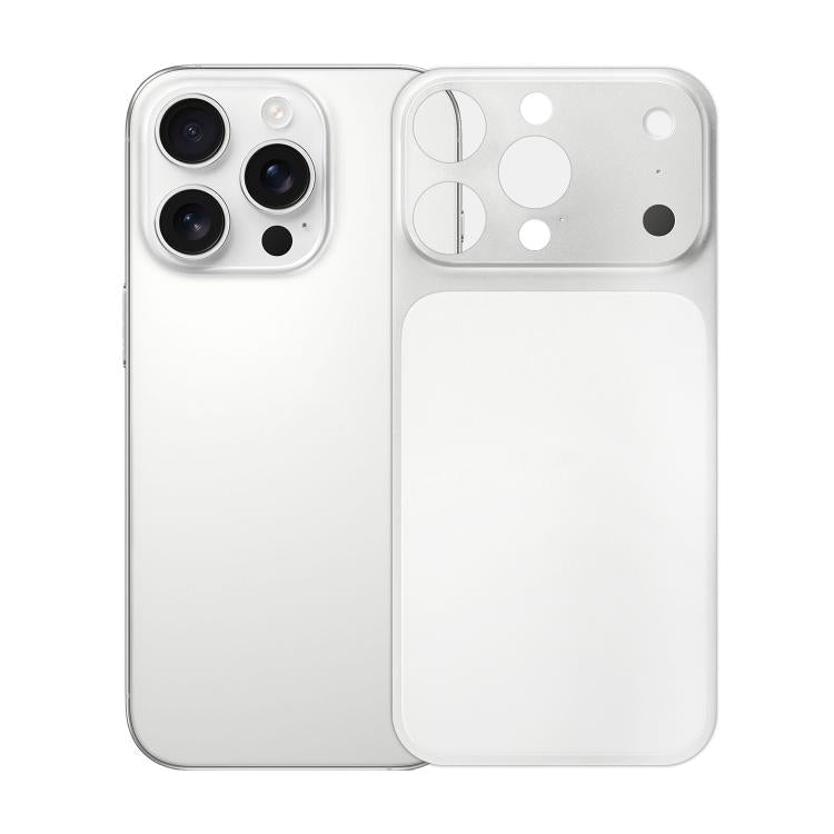 Instantly Transform Into 17 Pro Series Ultra-Thin Frosted PET Back Cover, For iPhone 16 Pro Max, For iPhone 15 Pro Max, For iPhone 14 Pro Max, For iPhone 13 Pro Max