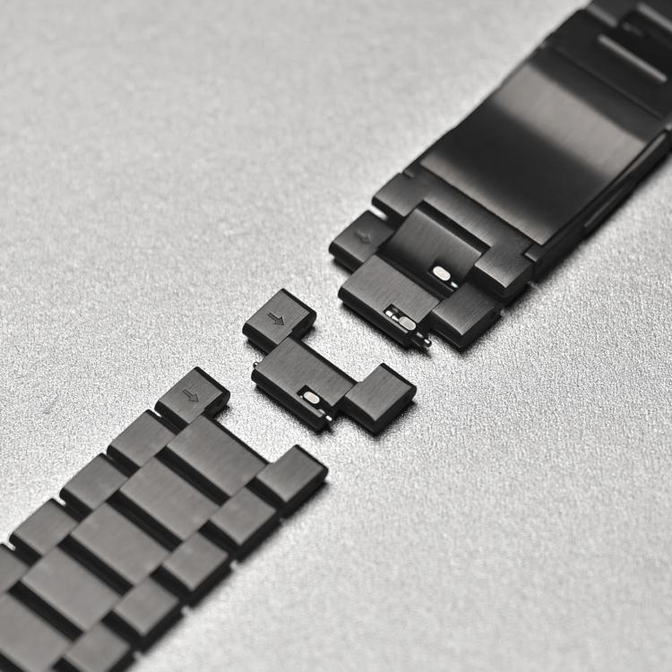 Titanium Alloy watchband Three Beads Magnetic Clasp For Apple Watch 46mm / 49mm / 45mm / 44mm, For Apple Watch 42mm / 41mm / 40mm / 38mm