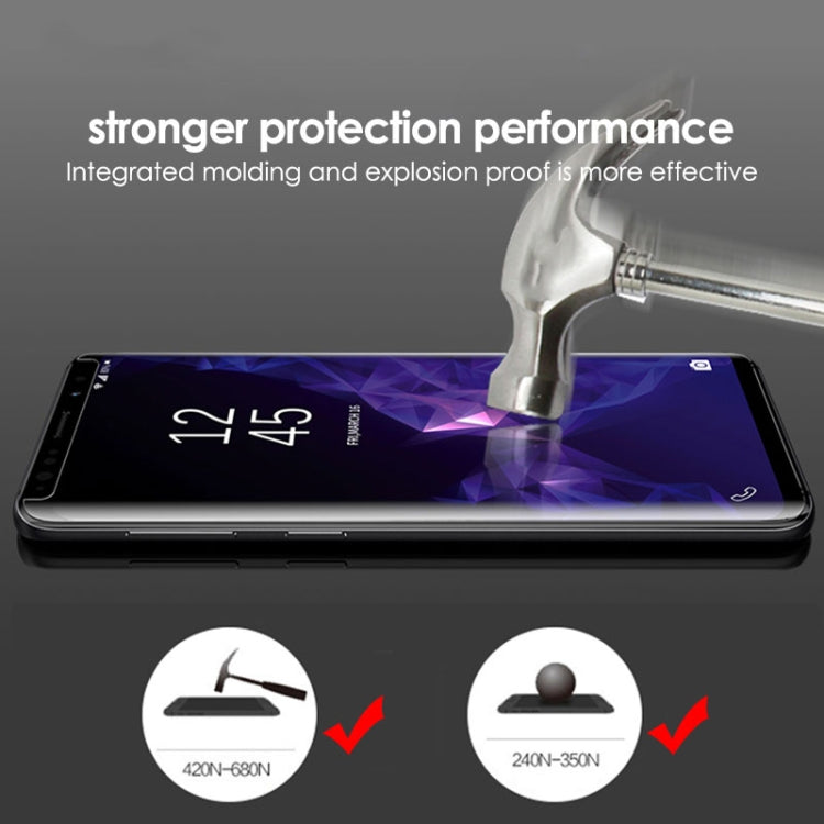 UV Liquid Curved Full Glue Full Screen Tempered Glass, For Galaxy S8(1 PC), For Galaxy S8 PLUS(1 PC), For Galaxy S9(1 PC), For Galaxy S9+(1 PC), For Galaxy Note 8, For Galaxy Note 9, For Galaxy S10 5G(1 PC), For Huawei  P20 Lite, For Huawei  P30       ...