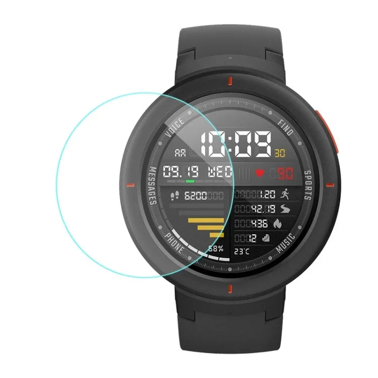 0.26mm 2.5D Tempered Glass Film, for Fitbit Blaze, for Fitbit versa, for Galaxy Watch R500, for Samsung Gear S2, for Samsung Gear S3, for Galaxy Watch Active 42mm, for Garmin Edge 1030, for Garmin vivoactive 3, for  Garmin vivoactive HR                ...
