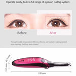 Duosi DY-102 Portable Pen Style Heated Long-Lasting Electric Ironing   Eyelash Curler USB Rechargeable Electric Heated Makeup   Curling Clip