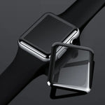 2pcs mocolo 0.33mm 9H 3D Round Edge Tempered Glass Film, For Apple Watch series 5 /4 40mm, For  Apple Watch series 5 / 4 44mm