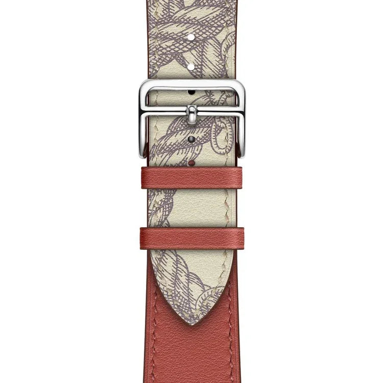 For Apple Watch 3 / 2 / 1 Generation 42mm Universal Silk Screen Psingle-ring Watchband
