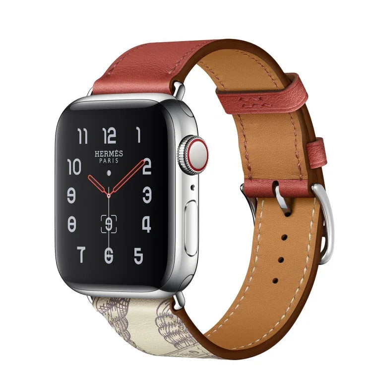 For Apple Watch 3 / 2 / 1 Generation 42mm Universal Silk Screen Psingle-ring Watchband