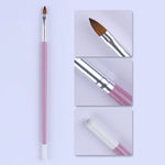 7pcs /Set Nail Painting Stretcher Brush Sculpting And Sharpening Pen Manicure Tool