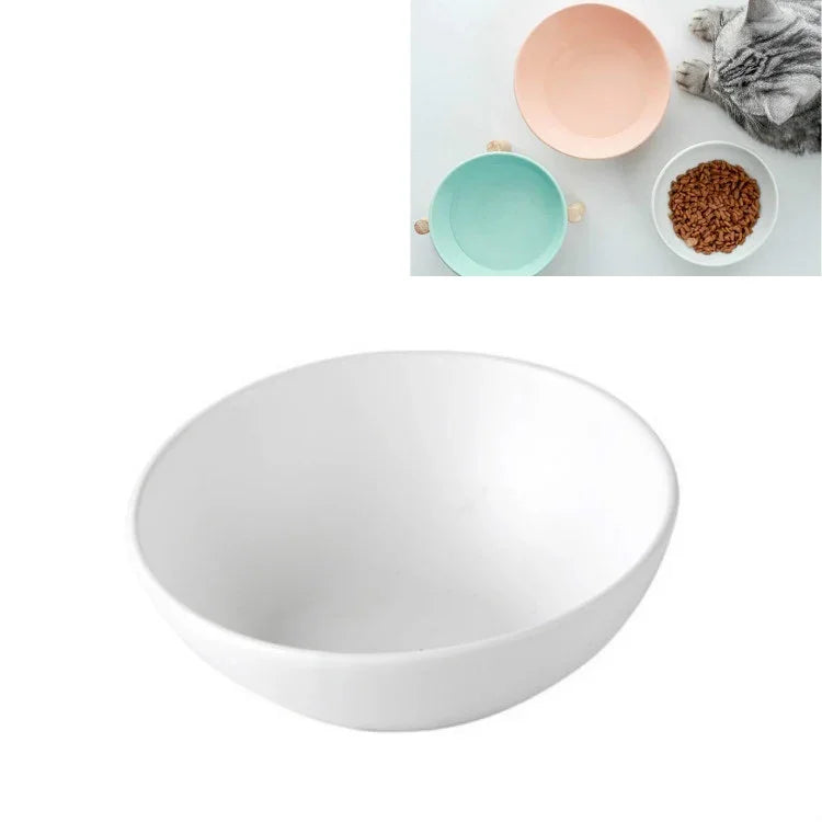 Cat Dog Food Bowl Pet Ceramic Bowl, 15cm/300ml Bowl, 18cm/600ml Bowl