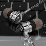 Earphone Headphones D05 Metal Stereo Headset with Mic Earphones Noise Cancelling auriculares Earbud for phone Xiaomi Music