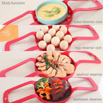 Steamer Sling Pressure Cooker Silicone Steamer, Silicone Steamer