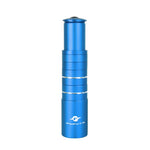 FMFXTR Mountain Bike Handlebar Aluminum Alloy Height Increaser, 8.5cm Black, 8.5cm Red, 8.5cm Blue, 11.4cm Black, 11.4cm Red, 11.4cm Blue, 14.4cm Black, 14.4cm Red, 14.4cm Blue, 17.5cm Black, 17.5cm