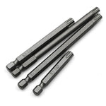 Plum Blossom Hollow Bit Multifunctional Peeling Bit Set, 12 PCS 50mm, 11 PCS 75mm, 11 PCS 100mm